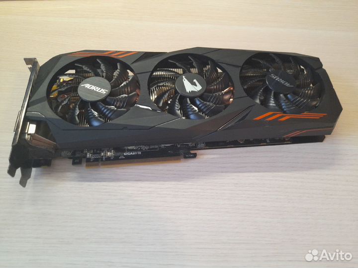 Видеокарта GTX 1070 Ti aorus