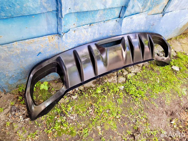 Юбка бампера задняя Geely Coolray 2020-Нв