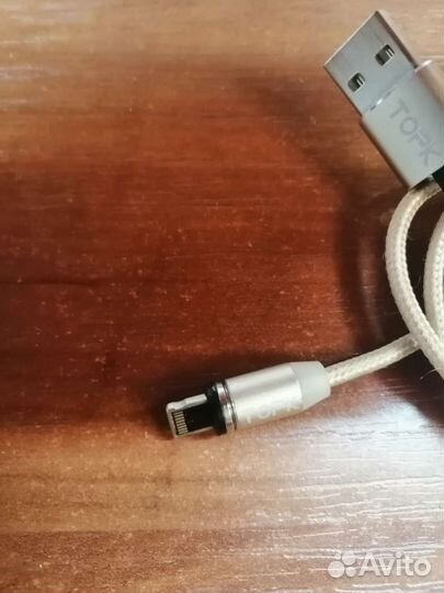 Кабель магнитный topk для айфона