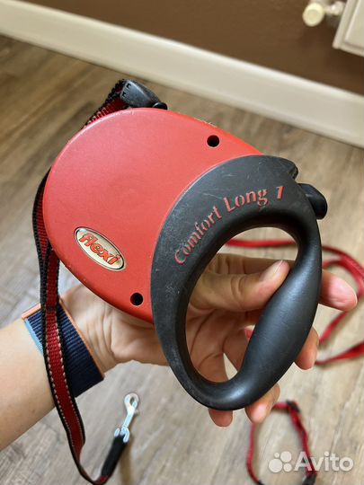 Рулетка поводок ошейник