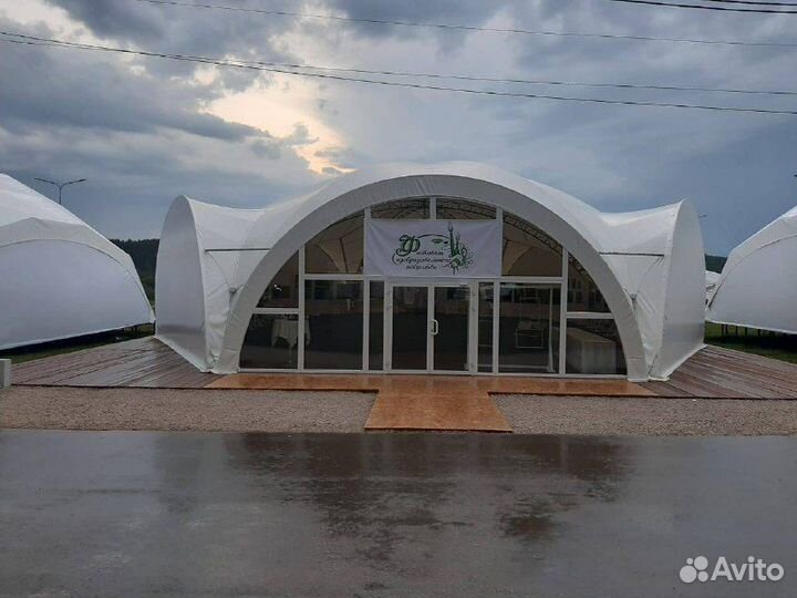 Классический шатер Пагода брендированный