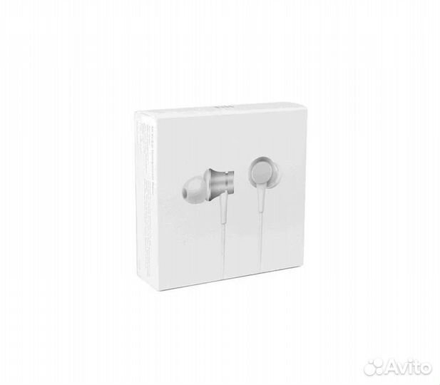 Наушники Xiaomi Mi In-Ear Headphone Basic Silver