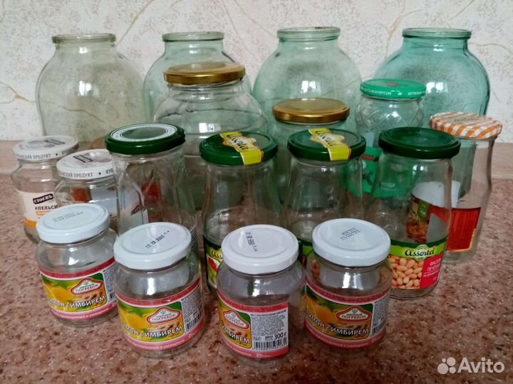 Банки стеклянные