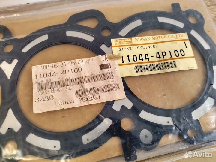 Прокладка гбц Nissan VQ30 11044-4P100 11044-4P105