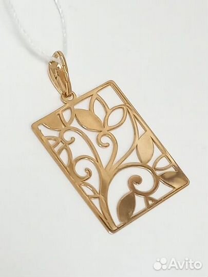 Золотая подвеска