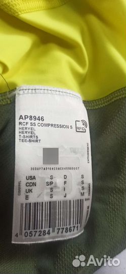 Компрессионная футболка reebok crossfit