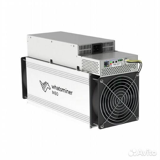 Майнер Whatsminer M60S 186 th/s