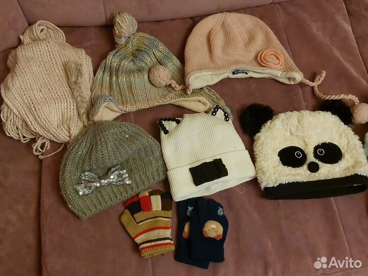 Шапка и перчатки