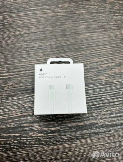 Кабель type c-type c оригинал 60w для iPhone 15 1m