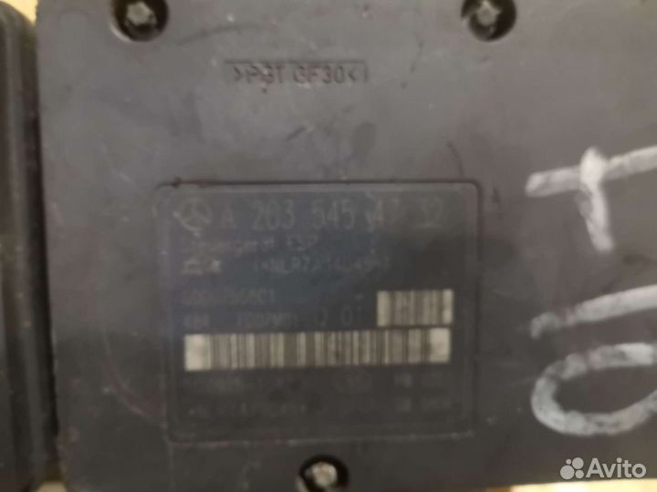 Mercedes w203 блок ABS