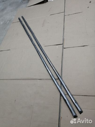 Молдинги порогов хром ваз 2101 2102 Жигули