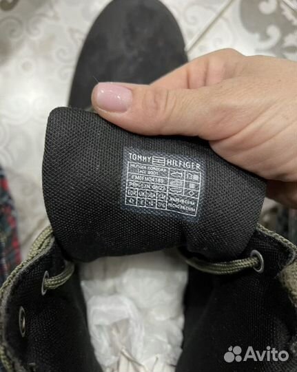 Ботинки tommy hilfiger (43)