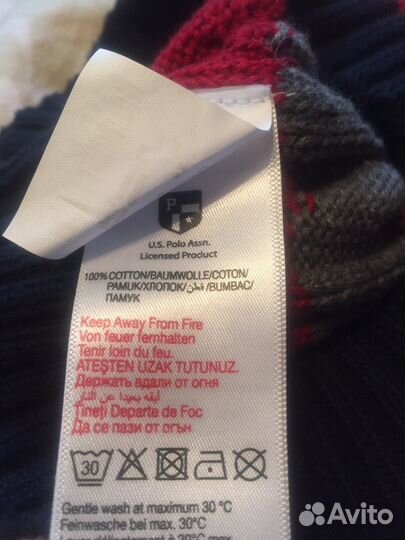 U.s. Polo assn шапка новая