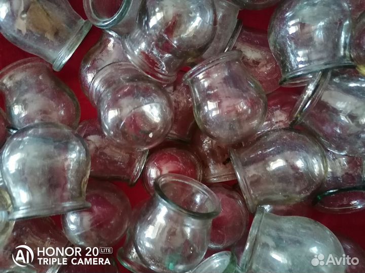 Медицинские банки стеклянные СССР