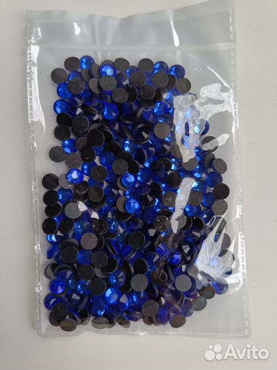 Стразы термоклеевые, размер SS30, новые