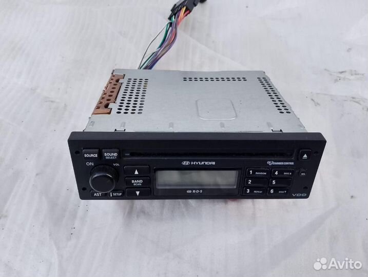 Магнитола штатная Hyundai Getz