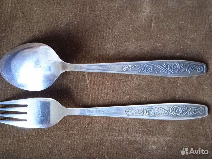 Набор столовых приборов мельхиор ссс