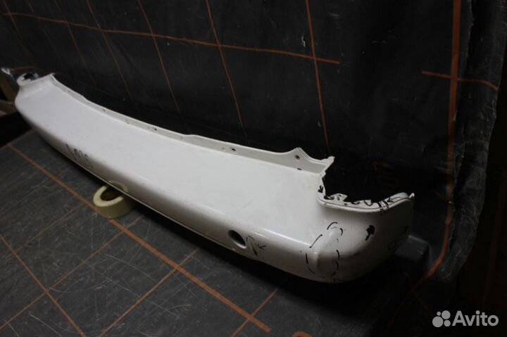 Бампер задний - Citroen Berlingo 2