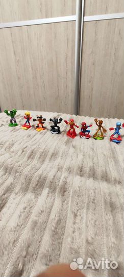 Игрушки marvel из kinder