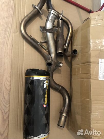 Прямоток kawasaki ninja