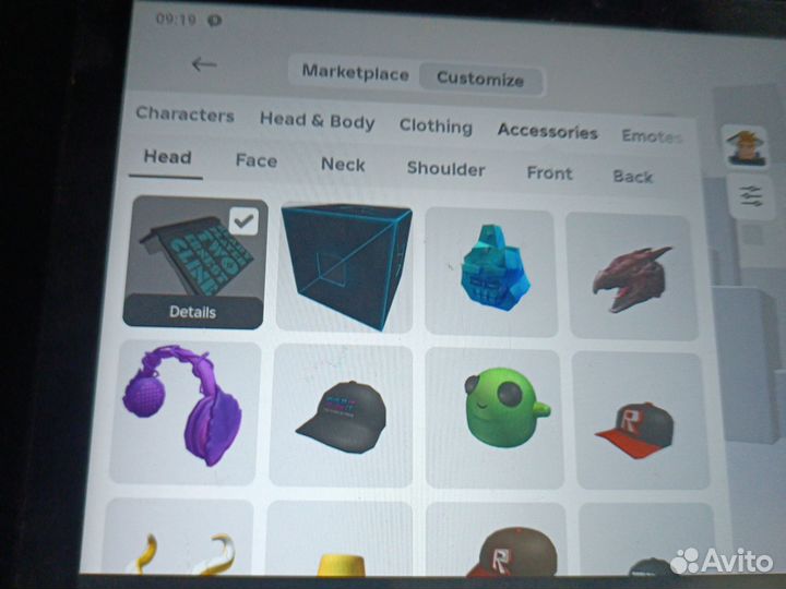 Промики в роблоксе на вещи