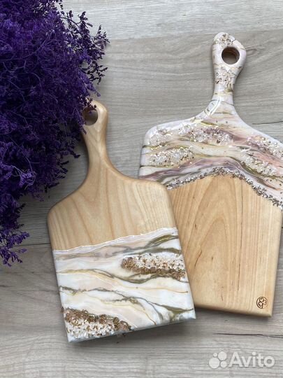 Мастер-класс по эпоксидной смоле в студии