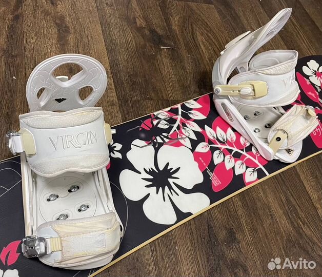 Сноуборд Extrem Crystal 149 + крепы Black Fire S/M