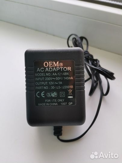 Блок питания 12v 1a