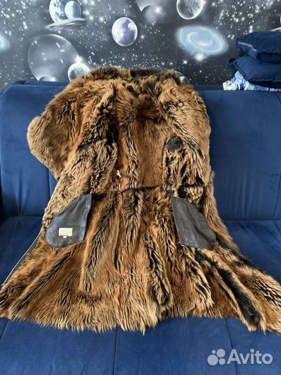 Дубленка натуральная женская 42