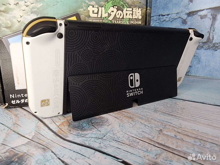 Nintendo switch oled zelda edition новая гарантия