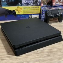 Sony PS4 Slim 1TB PlayStation 4 Гарантия + 40 Игр