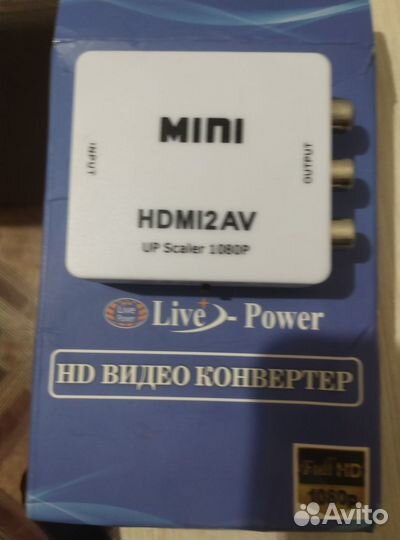Переходник hdmi на тюльпаны