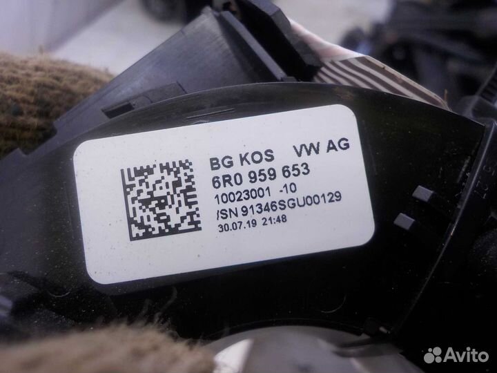 Шлейфлента aiRbag volkswagen polo