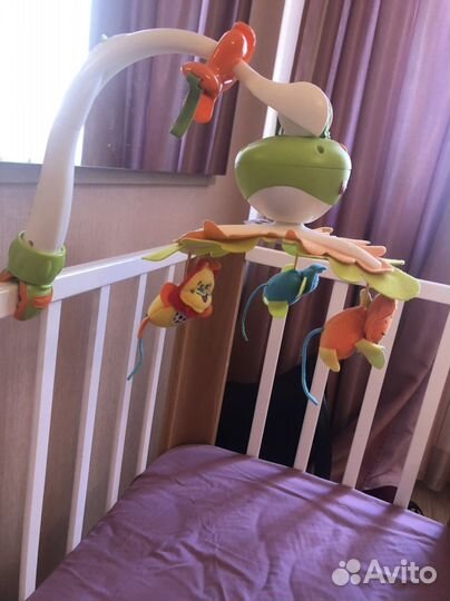 Мобиль + подарок(новый набор игрушек д/купания)