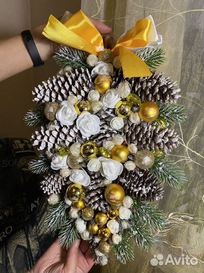 Новогоднее украшение ручной работы