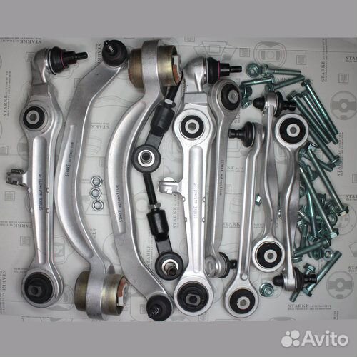 Ком-кт рычагов пассат б5+,б5 8D0498998 stellox