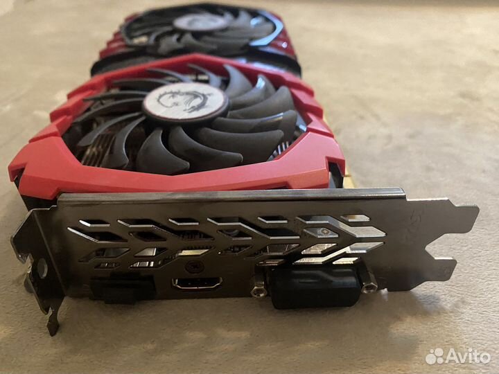 Видеокарта gtx 1050 ti 4gb msi