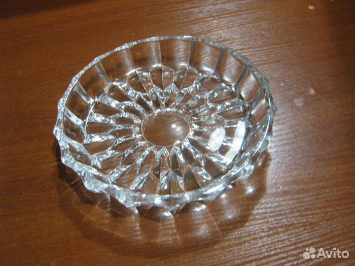 Хрустальная розетка для лимона