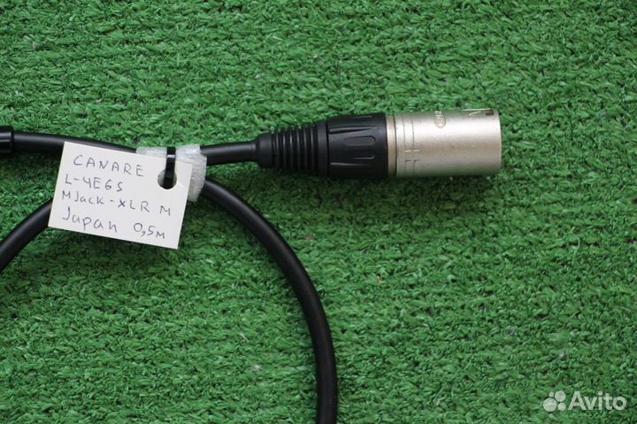 Переходники XLR-Jack 3.5 Canare, Япония