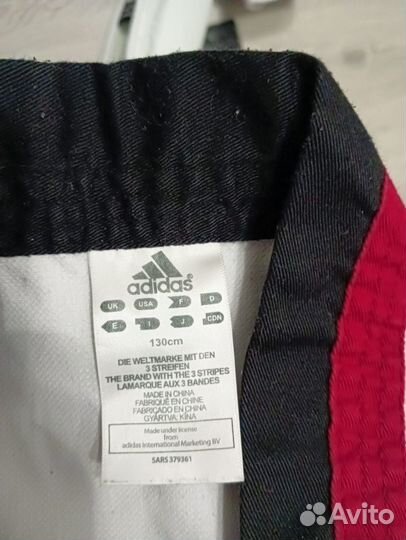 Добок для тхэквондо ITF/жёлтый пояс