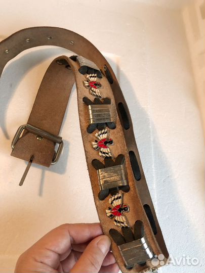 Ремень нат.кожа б/у