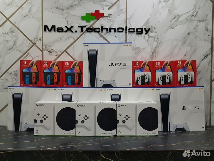 Игровые приставки Nintendo Xbox PS5
