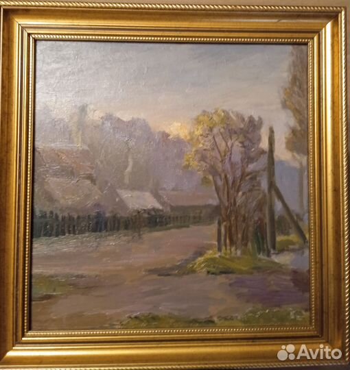 Картина маслом пейзаж