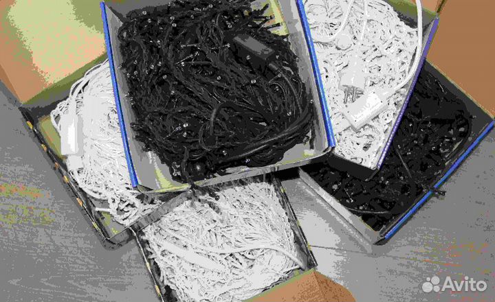 Гирлянда бахрома 25м