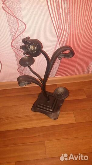 Подсвечник кованый