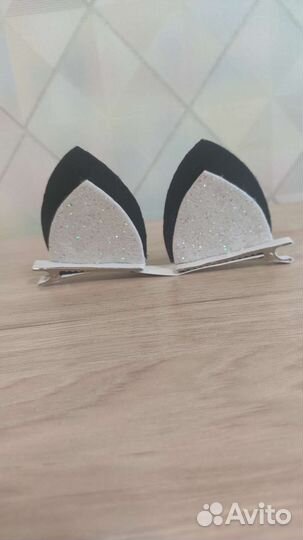 Ушки кота, кошки/заколки