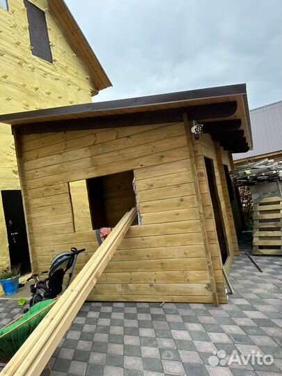 Веранда из дерева