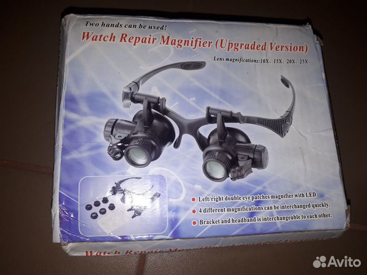 Очки для ювелирных мелких работ