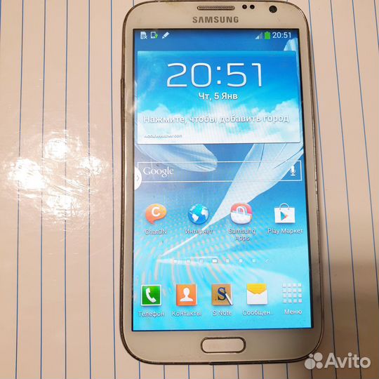 Samsung Galaxy Note II GT-N7100, 2/16 ГБ