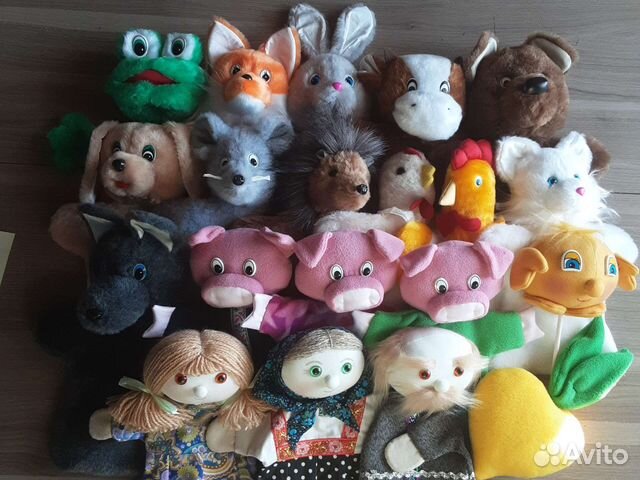 Кукольная игрушка на руку 